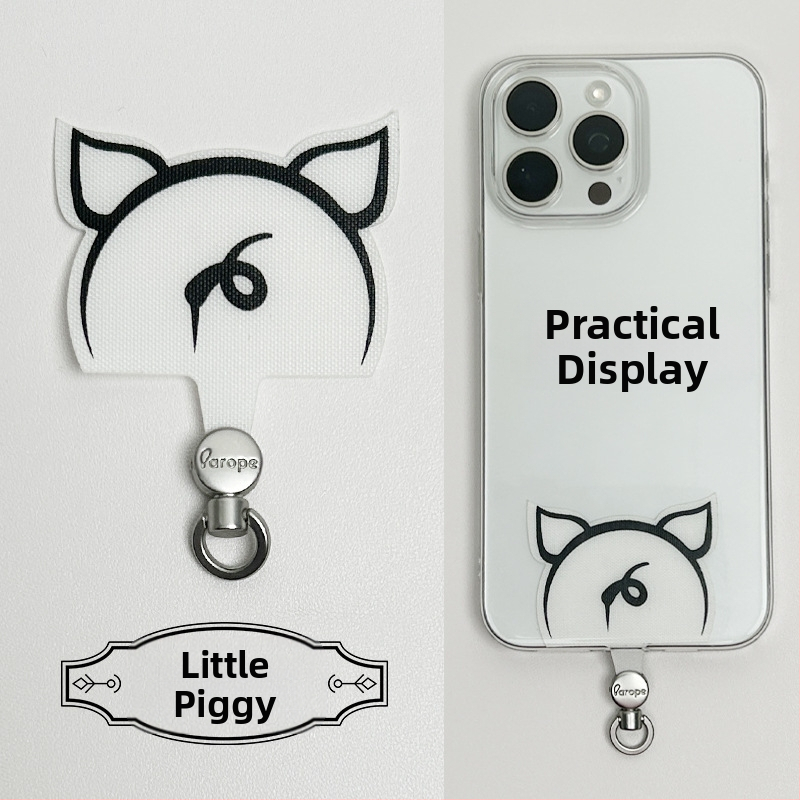 Arope шнур за мобилен телефон, въртене на 360°, нейлон, плетен дизайн, метална катарама