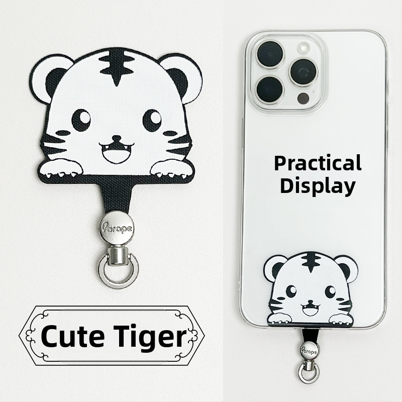 Arope шнур за мобилен телефон, въртене на 360°, нейлон, плетен дизайн, метална катарама