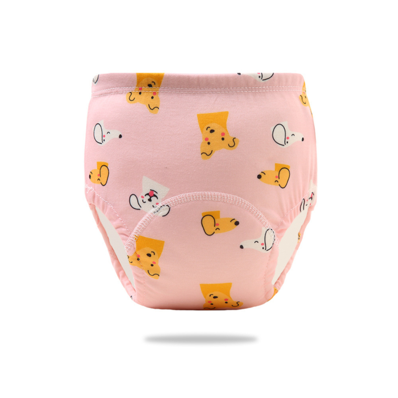 Бебешки обучителни панталони за тоалетата – екологична памучна материя, безопасност клас A, изпираеми, подходящи за тегло 8–20 кг