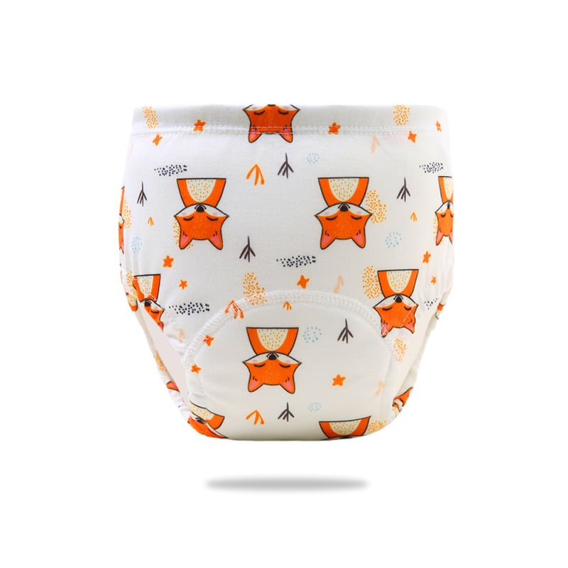 Бебешки обучителни панталони за тоалетата – екологична памучна материя, безопасност клас A, изпираеми, подходящи за тегло 8–20 кг