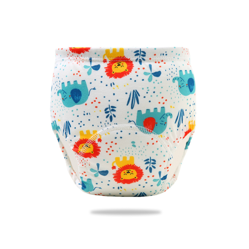Бебешки обучителни панталони за тоалетата – екологична памучна материя, безопасност клас A, изпираеми, подходящи за тегло 8–20 кг