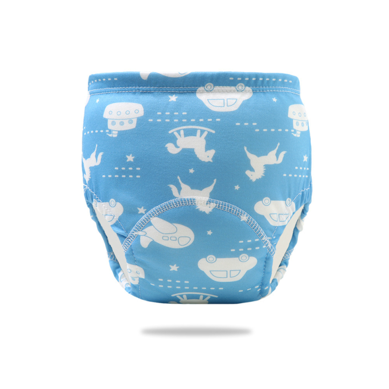 Бебешки обучителни панталони за тоалетата – екологична памучна материя, безопасност клас A, изпираеми, подходящи за тегло 8–20 кг