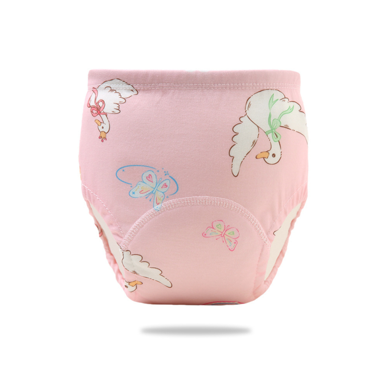 Бебешки обучителни панталони за тоалетата – екологична памучна материя, безопасност клас A, изпираеми, подходящи за тегло 8–20 кг