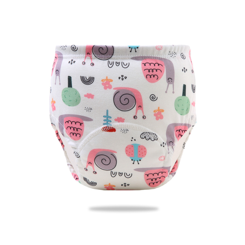 Бебешки обучителни панталони за тоалетата – екологична памучна материя, безопасност клас A, изпираеми, подходящи за тегло 8–20 кг