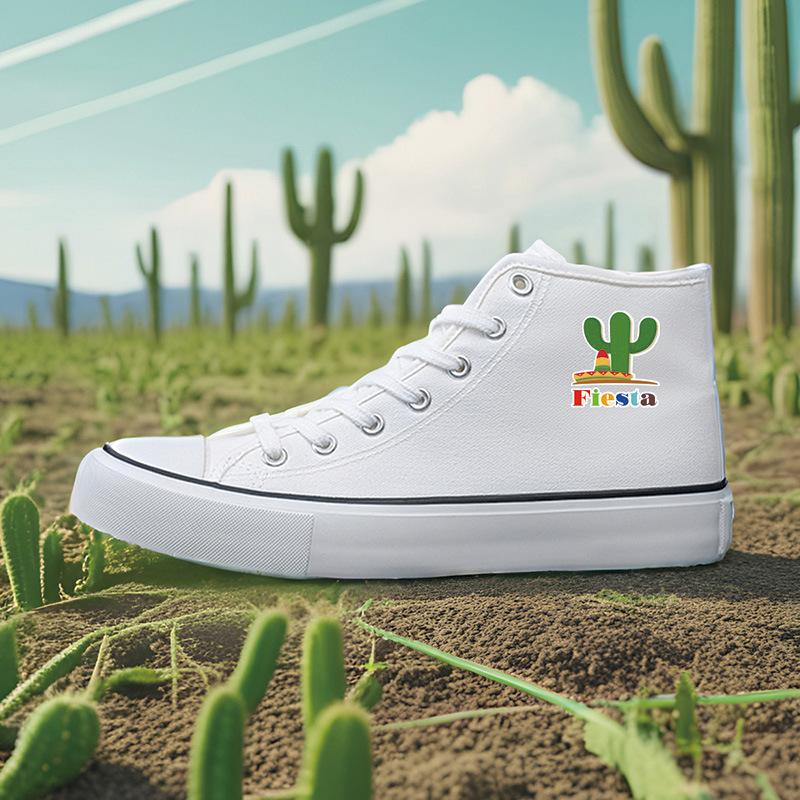 Καμβά sneakers unisex για ενήλικες, με βυλκανιζεμένη σόλα από καουτσούκ, κορδόνια μπροστά, μεσαίο ύψος επάνω 3–7 εκ.