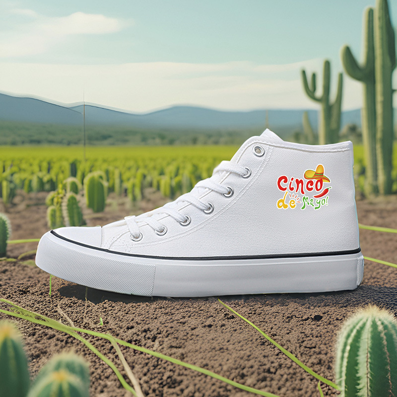 Καμβά sneakers unisex για ενήλικες, με βυλκανιζεμένη σόλα από καουτσούκ, κορδόνια μπροστά, μεσαίο ύψος επάνω 3–7 εκ.