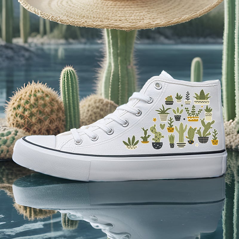 Καμβά sneakers unisex για ενήλικες, με βυλκανιζεμένη σόλα από καουτσούκ, κορδόνια μπροστά, μεσαίο ύψος επάνω 3–7 εκ.