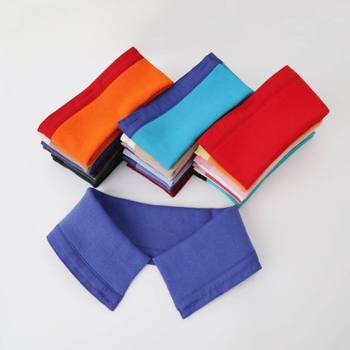 Αποσπώμενος καθολικός πλεκτός γιακάς για μπουφάν, ανθεκτικός στη βρωμιά, ριμπ-πλεκτό σχέδιο, πολυεστερική ίνα, ενήλικες, φθινοπωρινό-χειμερινό 2025