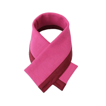 Αποσπώμενος καθολικός πλεκτός γιακάς για μπουφάν, ανθεκτικός στη βρωμιά, ριμπ-πλεκτό σχέδιο, πολυεστερική ίνα, ενήλικες, φθινοπωρινό-χειμερινό 2025