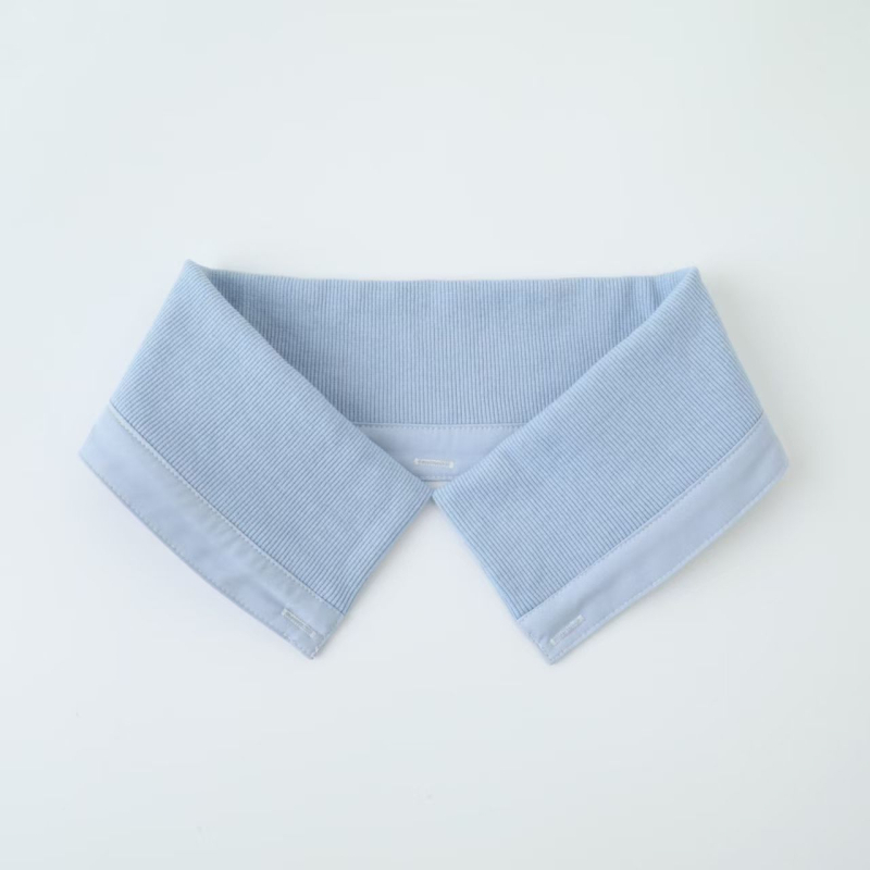 Αποσπώμενος καθολικός πλεκτός γιακάς για μπουφάν, ανθεκτικός στη βρωμιά, ριμπ-πλεκτό σχέδιο, πολυεστερική ίνα, ενήλικες, φθινοπωρινό-χειμερινό 2025