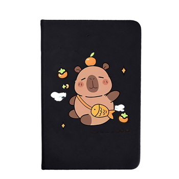 Τετράδιο με εξώφυλλο από συνθετικό δέρμα, σπειροδεμένο, 80 σελίδες, στυλ δημιουργικής μόδας