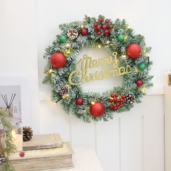 Χριστουγεννιάτικο στεφάνι πόρτας; Υλικό: ξύλο, PVC; Μάρκα: Cainuo Strength Factory; Κωδικός προϊόντος: hkFNfeEy; Στυλ: Άλλο; Εορταστικό: Χριστούγεννα