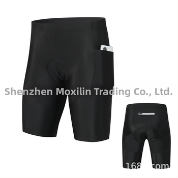 Κοντό παντελόνι ποδηλασίας με επένδυση σιλικόνης, διαπνέον, καλοκαίρι, unisex