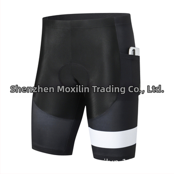 Κοντό παντελόνι ποδηλασίας με επένδυση σιλικόνης, διαπνέον, καλοκαίρι, unisex