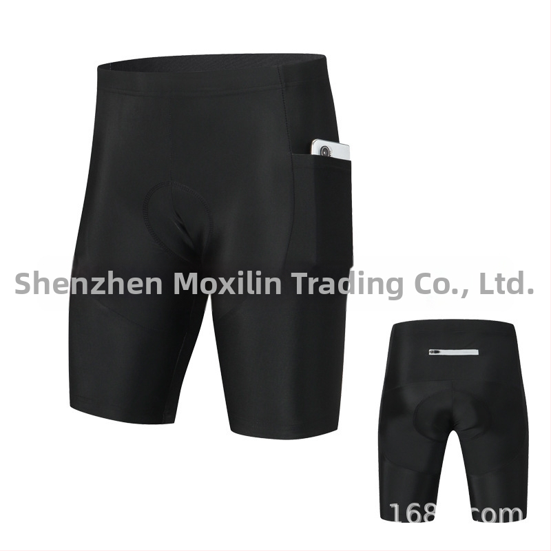 Κοντό παντελόνι ποδηλασίας με επένδυση σιλικόνης, διαπνέον, καλοκαίρι, unisex