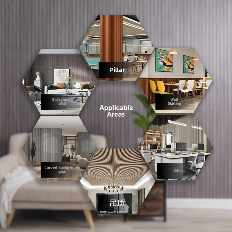 3D PVC dekoratívny nástenný panel, samolepiaci, vodotesný, hrubší, vhodný pre balkóny a komerčné priestory