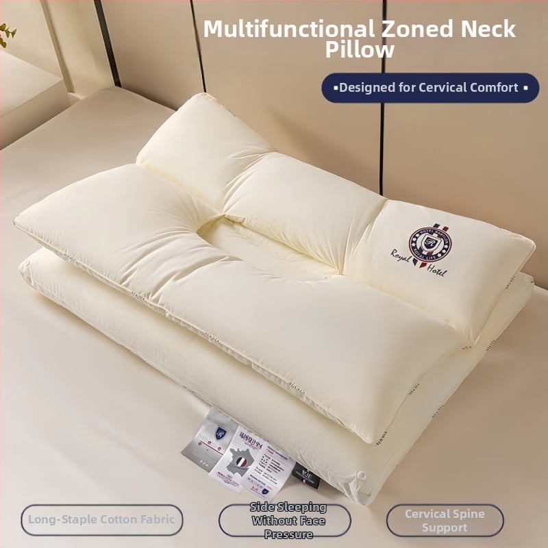 Възглавница Water Cube Spa за възрастни, правоъгълна форма, пълнеж полиестерно влакно, тегло 1 кг, миеща се