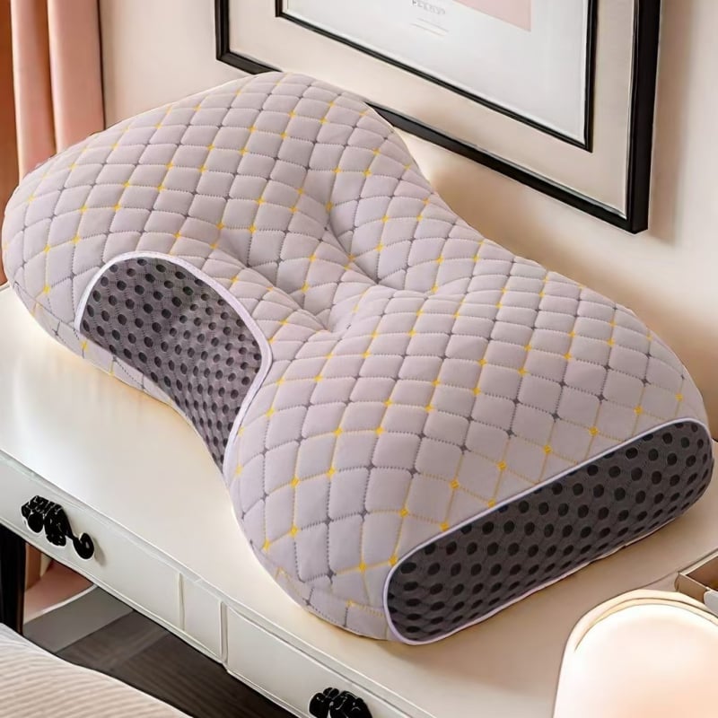 Възглавница Water Cube Spa за възрастни, правоъгълна форма, пълнеж полиестерно влакно, тегло 1 кг, миеща се