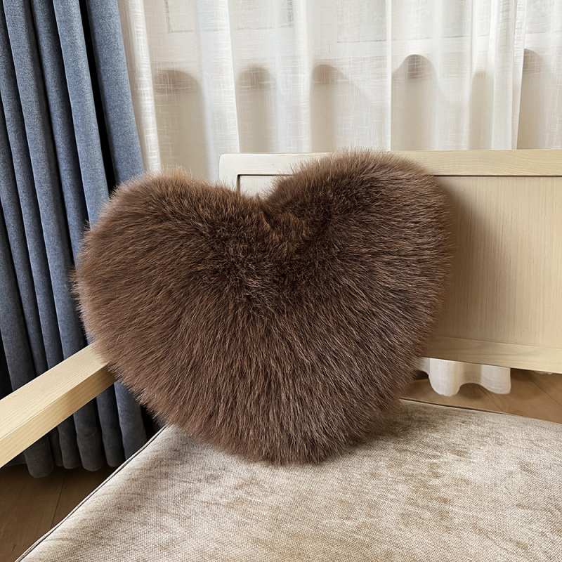 Μαξιλάρι καρδιάς με κάλυμμα από πολυεστερικές ίνες, μοτίβο 10122, διαδικασία ύφανσης 10122, γέμισμα από χημικές ίνες