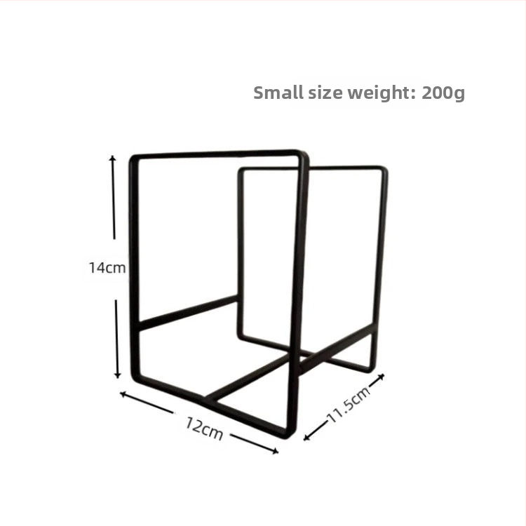 Дренажна поставка за чинии – Железна тел, модерен стил, сушене и съхранение в кухнята, въведена през 2024 г.