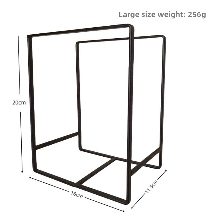 Дренажна поставка за чинии – Железна тел, модерен стил, сушене и съхранение в кухнята, въведена през 2024 г.