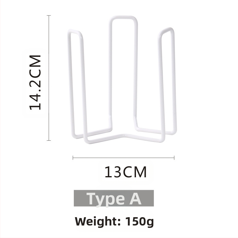 Дренажна поставка за чинии – Железна тел, модерен стил, сушене и съхранение в кухнята, въведена през 2024 г.
