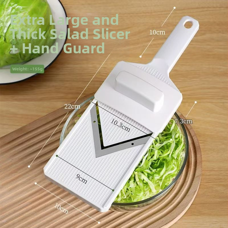 Xishuo Πολυλειτουργικός κόφτης για λάχανο και λαχανικά — ABS σώμα, μοντέρνος μινιμαλιστικός σχεδιασμός, δυνατότητα εκτύπωσης λογότυπου