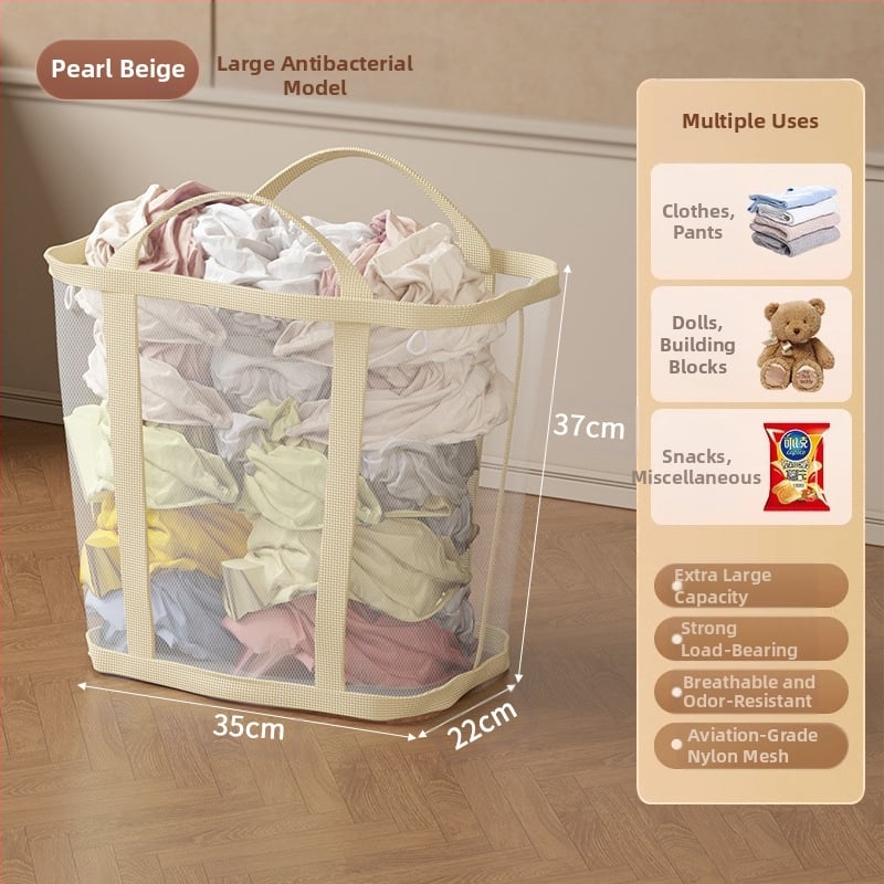 Sieninis skalbinių krepšys didelės talpos, sulankstomas, Jiang xu