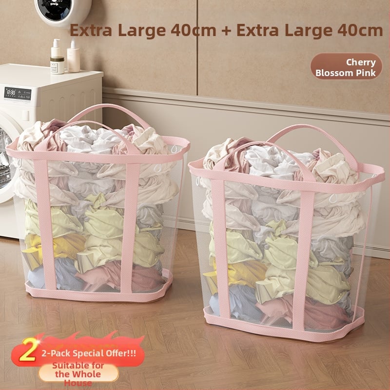 Sieninis skalbinių krepšys didelės talpos, sulankstomas, Jiang xu