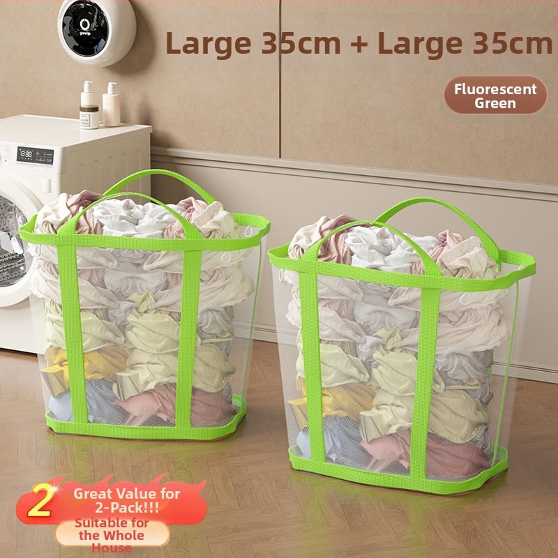 Sieninis skalbinių krepšys didelės talpos, sulankstomas, Jiang xu