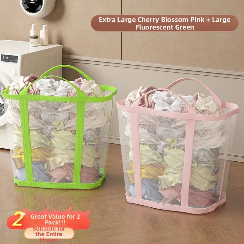 Sieninis skalbinių krepšys didelės talpos, sulankstomas, Jiang xu