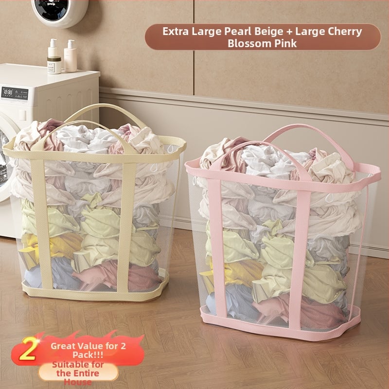 Sieninis skalbinių krepšys didelės talpos, sulankstomas, Jiang xu