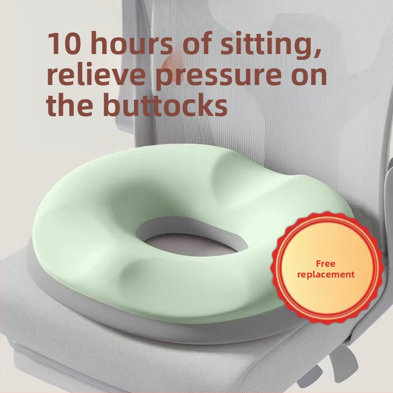 Μαξιλάρι με αφρό μνήμης για αποφόρτιση ουράς, αναπνεύσιμο, με μασάζ και αερισμό, στυλ business, κατάλληλο για όλες τις εποχές