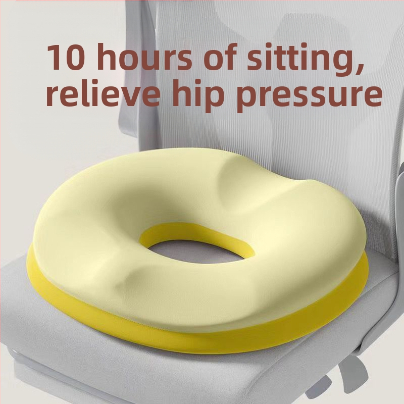 Μαξιλάρι με αφρό μνήμης για αποφόρτιση ουράς, αναπνεύσιμο, με μασάζ και αερισμό, στυλ business, κατάλληλο για όλες τις εποχές