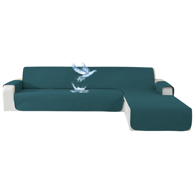 Šunų mylintis sofų užvalkalas su pagalve kampiniams sofoms – atsparus vandeniui, neslystantis, poliesteris, pritaikomas, šiuolaikinis minimalistinis stilius