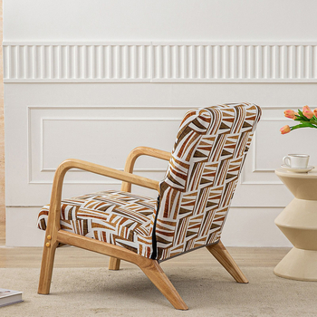 Покривало за единичен дървен стол, полиестер, правоъгълна форма, антихлъзгаща повърхност, износоустойчиво, прахозащита и декоративен стил, модерен минимализъм