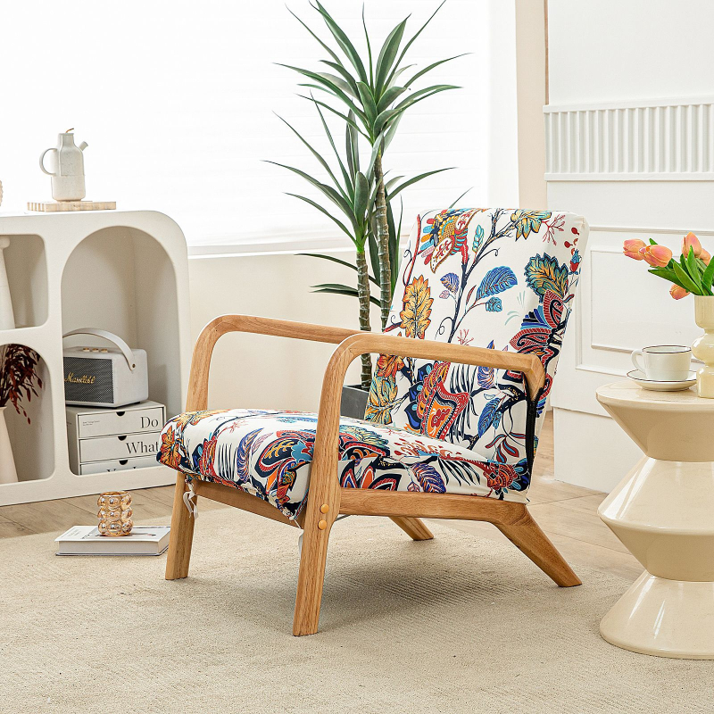 Покривало за единичен дървен стол, полиестер, правоъгълна форма, антихлъзгаща повърхност, износоустойчиво, прахозащита и декоративен стил, модерен минимализъм