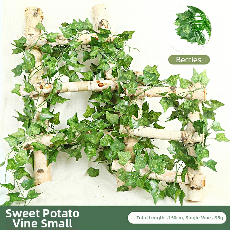 Zongwang Simulētais rotangs – rudens dekors, dekoratīvs rotangs ar zīda ziediem, sērija Simulated rattan, pielāgošana pieejama