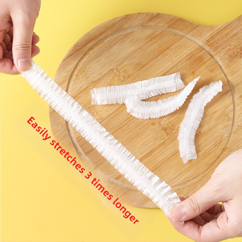 Κάλυμμα μπόλ μίας χρήσης με ελαστικό χείλος για τη διατήρηση υπολειμμάτων στο ψυγείο – Κουζίνα