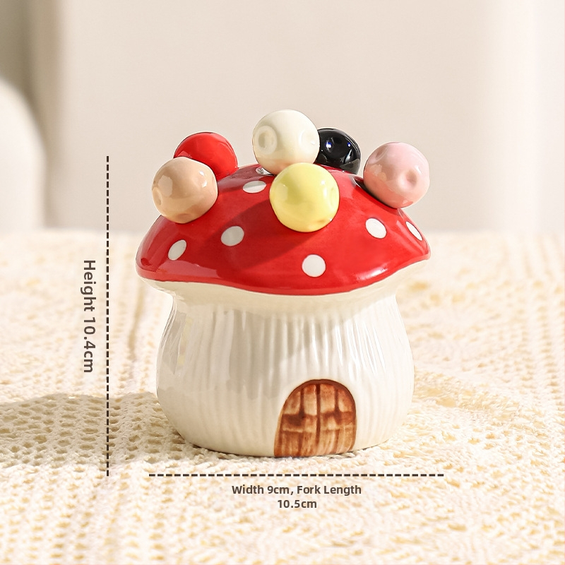 Lastele mõeldud puuviljakahvlite komplekt, roostevaba teras, armas karikatuurstiil, peegelviimistlus