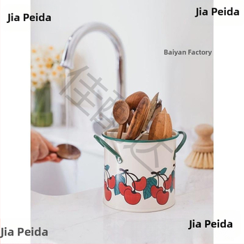 Keraminis lazdelė laikiklis maistui, šiuolaikiškas minimalistinis stilius, gėlių raštas, vandens poliravimo apdaila, išleistas 2023