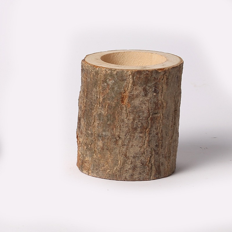 Дървен свещник в скандинавски стил с дървена основа, декоративен за дома; Материал: дърво; Стил: модерен минимализъм; Подходящ за подарък: сватба, рожден ден