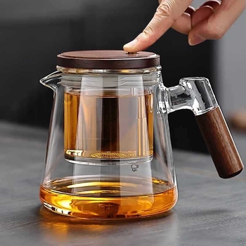 Τσαγιέρα πλαστική, χειροποίητη, ελαφριά πολυτέλεια, απλό στυλ, χωρίς δυνατότητα βρασμού.