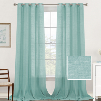 Poliészter függönyök, átlátszó fényátengedés, modern minimalista stílus, nappalira, hálószobára, dolgozószobára, étteremre (Anyag: Poliészter; Funkció: Fényátengedés; Stílus: Modern minimalizmus; Terek: Nappali, Hálószoba, Dolgozószoba, Étterem)