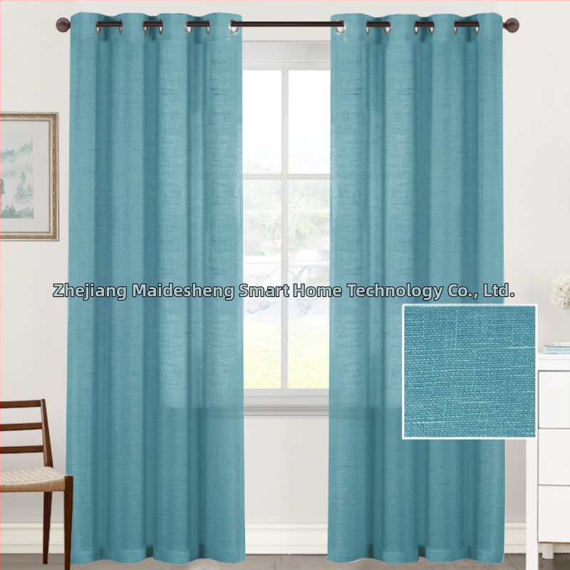 Poliészter függönyök, átlátszó fényátengedés, modern minimalista stílus, nappalira, hálószobára, dolgozószobára, étteremre (Anyag: Poliészter; Funkció: Fényátengedés; Stílus: Modern minimalizmus; Terek: Nappali, Hálószoba, Dolgozószoba, Étterem)