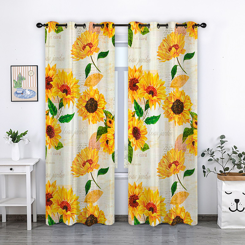 3D digitális nyomtatott függöny – poliészter 80/20 keverék, nyomtatási folyamat, félig árnyékoló 40–70%, minta: nyomtatás