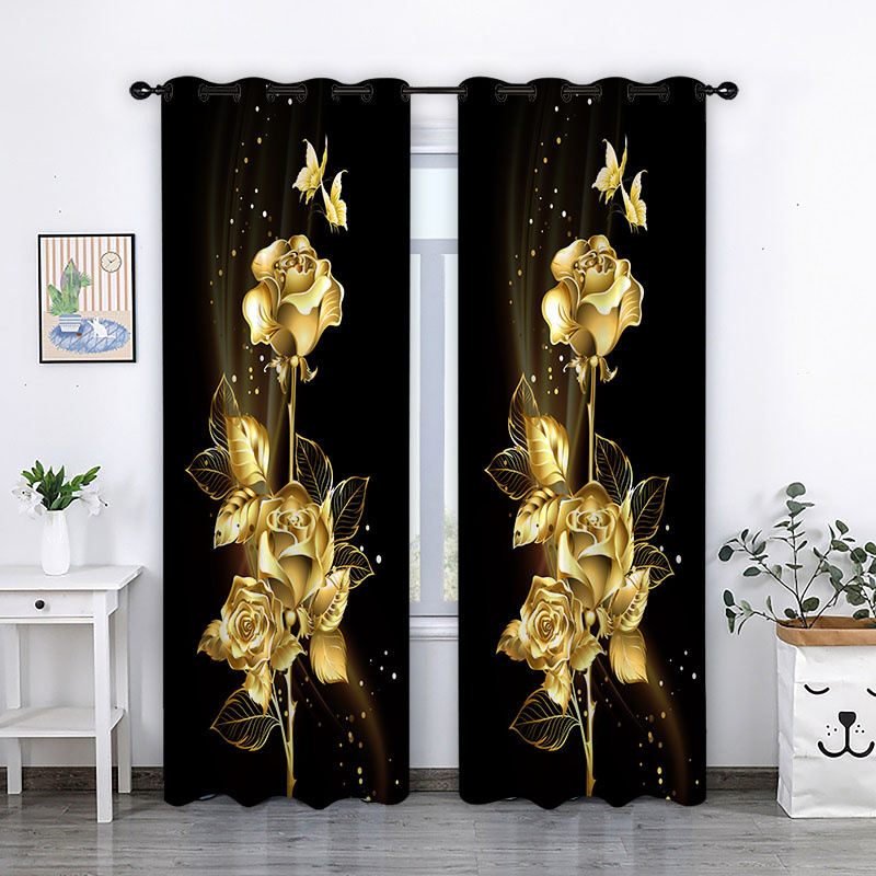 3D digitális nyomtatott függöny – poliészter 80/20 keverék, nyomtatási folyamat, félig árnyékoló 40–70%, minta: nyomtatás