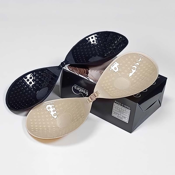 Νάιλον αυτοκόλλητες θηλές, λεπτές, γυαλιστερές, στρογγυλές, κατάλληλες για νυφικά φορέματα και αόρατο σουτιέν