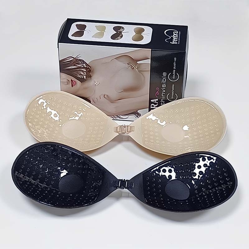 Νάιλον αυτοκόλλητες θηλές, λεπτές, γυαλιστερές, στρογγυλές, κατάλληλες για νυφικά φορέματα και αόρατο σουτιέν