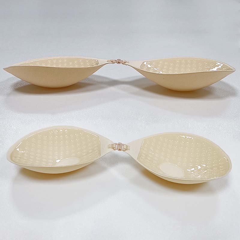 Νάιλον αυτοκόλλητες θηλές, λεπτές, γυαλιστερές, στρογγυλές, κατάλληλες για νυφικά φορέματα και αόρατο σουτιέν